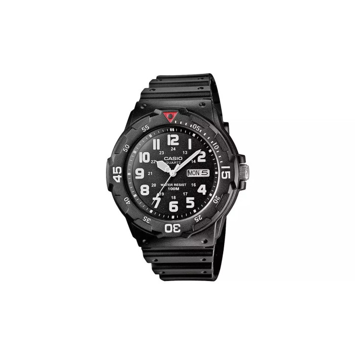 Casio Black Resin Strap Watch