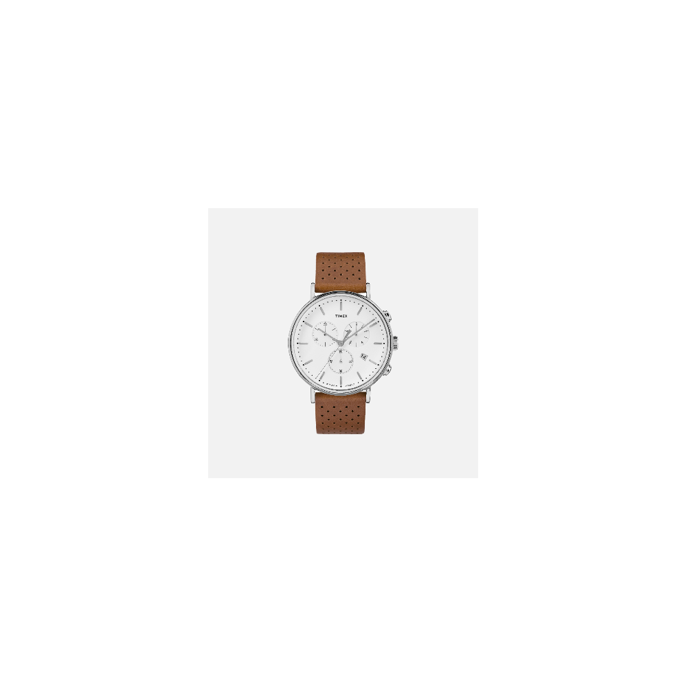 Timex Fairfield White Dial Men's Watch