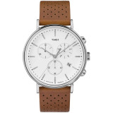 Timex Fairfield White Dial Men's Watch