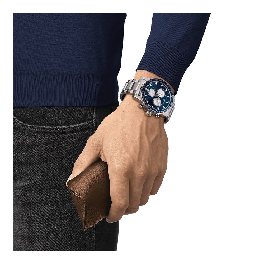 Male Analog Stainless Steel Watch