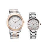 Titan Analog Metal White Dial Unisex's Watch