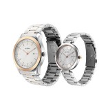 Titan Analog Metal White Dial Unisex's Watch