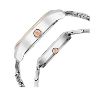 Titan Analog Metal White Dial Unisex's Watch