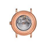 Tissot mens Carson Stainless Steel Dress Watch Rose Gold